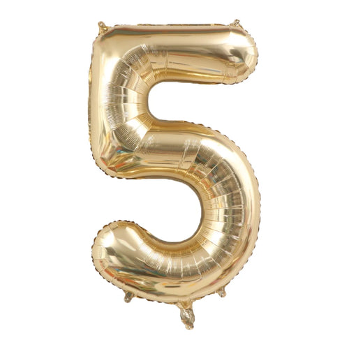 1pc 40inch Platinum Colour Number Balloons Figure Helium Balloon Digit