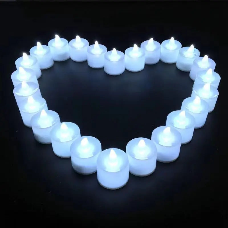 LED Candle Battery Powered Flameless Tea Candle Fake Candle Lamp