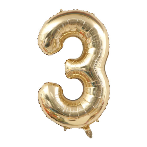 1pc 40inch Platinum Colour Number Balloons Figure Helium Balloon Digit