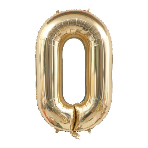 1pc 40inch Platinum Colour Number Balloons Figure Helium Balloon Digit