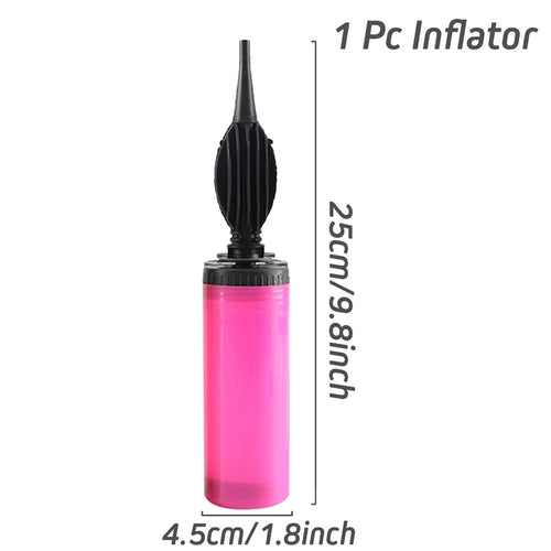 High Quality Balloon Pump Air Inflator Hand Push Portable Useful