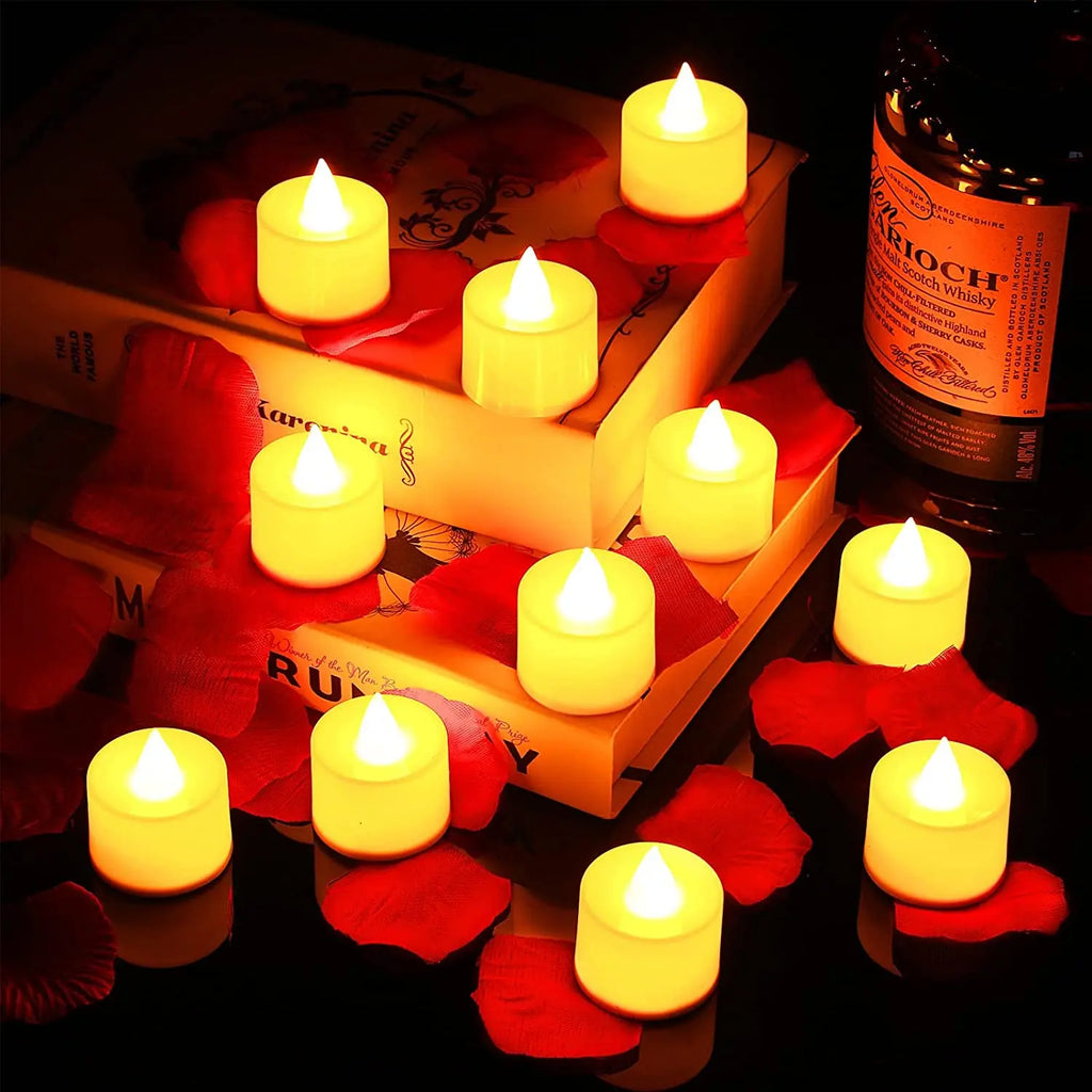 LED Candle Battery Powered Flameless Tea Candle Fake Candle Lamp