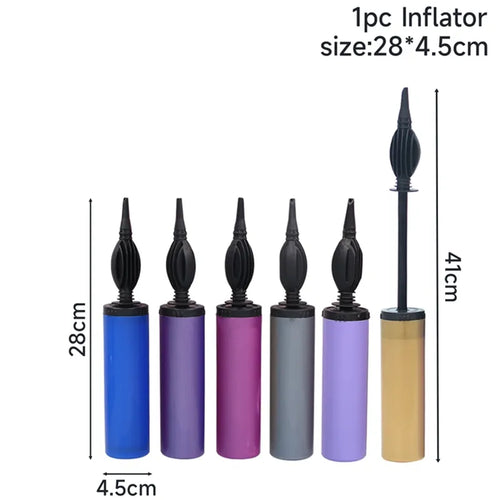 High Quality Balloon Pump Air Inflator Hand Push Portable Useful