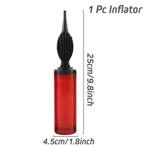High Quality Balloon Pump Air Inflator Hand Push Portable Useful