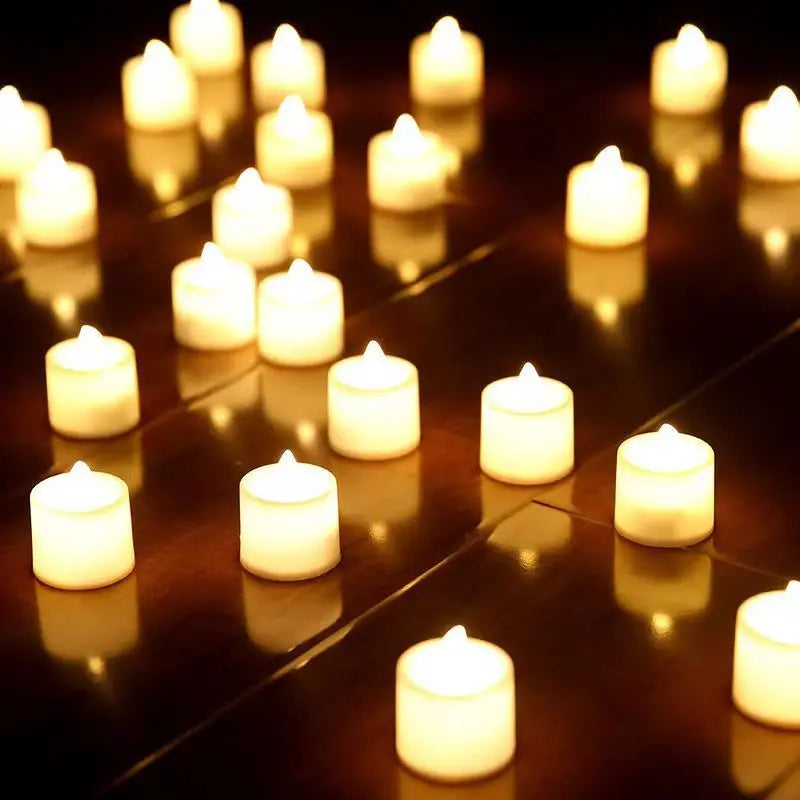 LED Candle Battery Powered Flameless Tea Candle Fake Candle Lamp