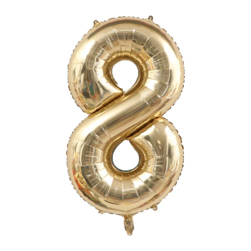 1pc 40inch Platinum Colour Number Balloons Figure Helium Balloon Digit