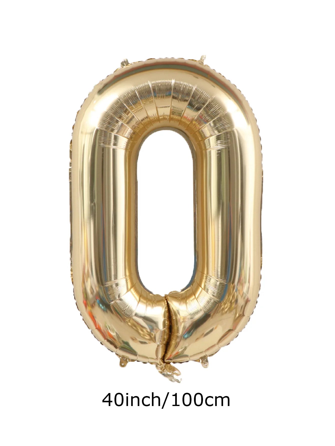 1pc 40inch Platinum Colour Number Balloons Figure Helium Balloon Digit