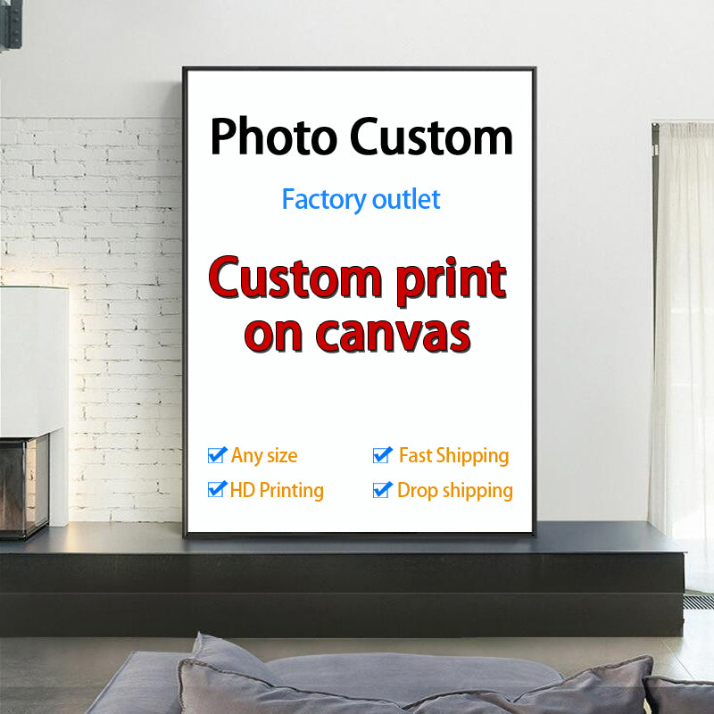 Custom Painting Canvas Hd Print Customized Your Picture