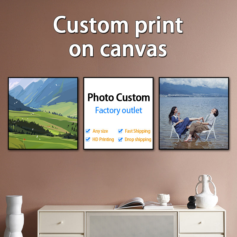Custom Painting Canvas Hd Print Customized Your Picture