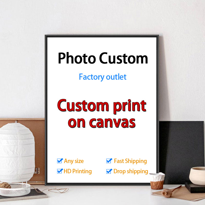 Custom Painting Canvas Hd Print Customized Your Picture