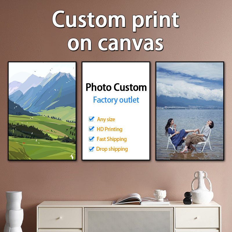 Custom Painting Canvas Hd Print Customized Your Picture