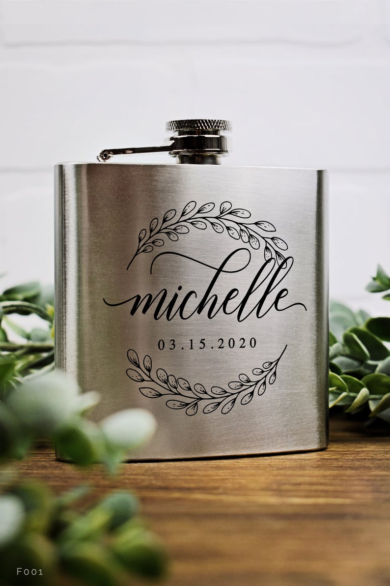 NEW | Bridesmaid Proposal Gift - Personalized Bridesmaids Flasks